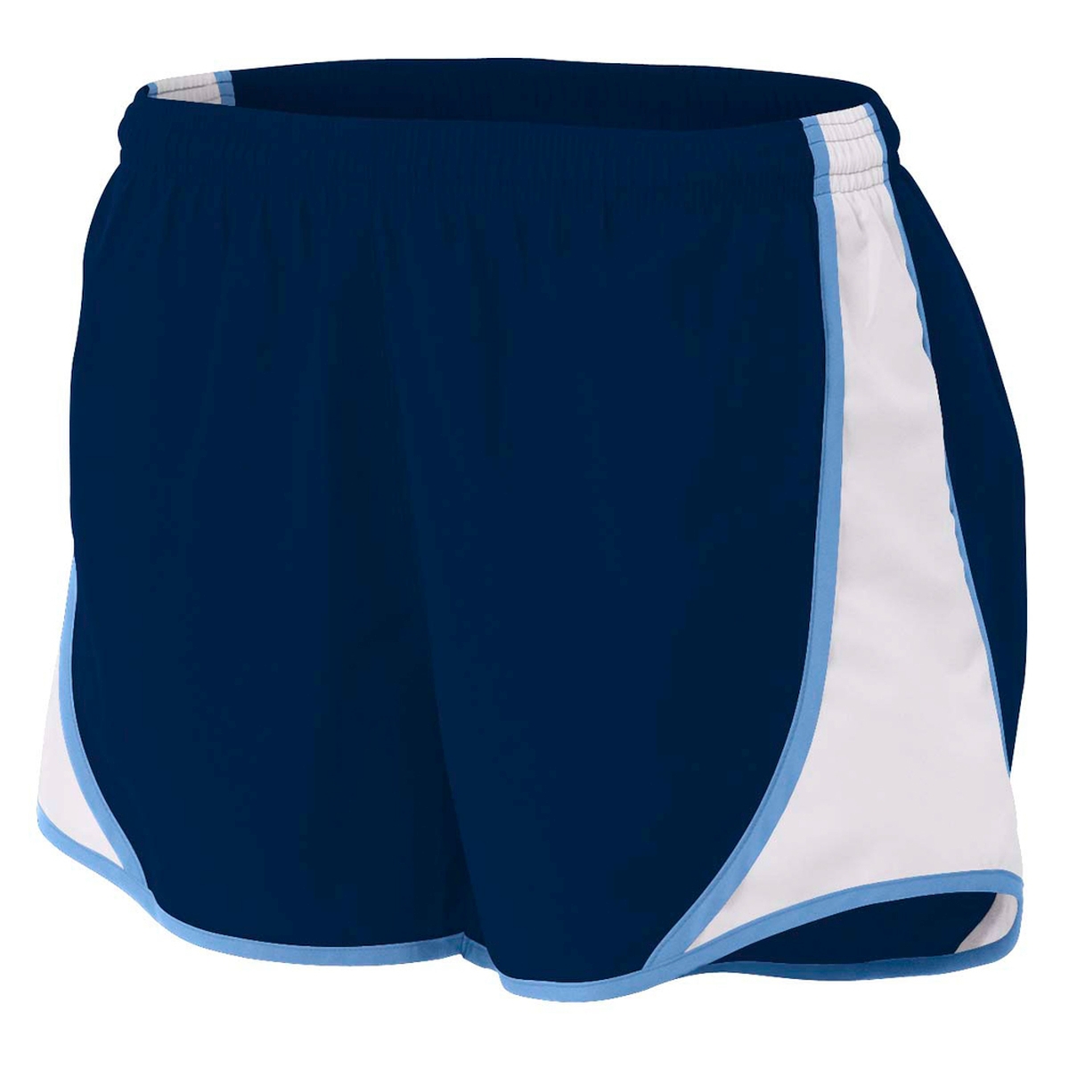 A4 Women's 3 Tennis Speed Shorts (Navy/Lt Blue)