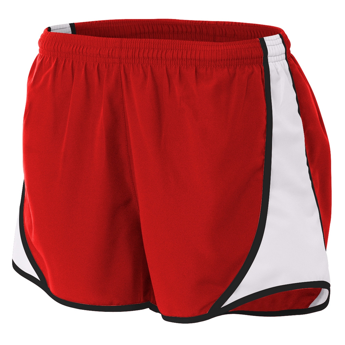 A4 Women's 3 Tennis Speed Shorts (Scarlet/White)