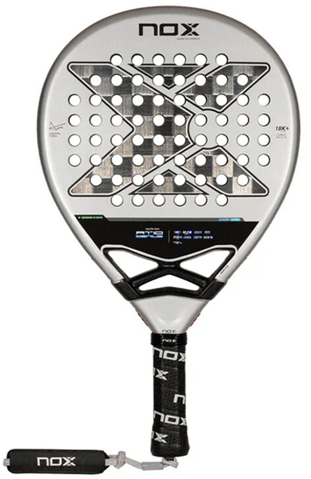 Nox AT10 Luxury Genius 18K Padel Racket