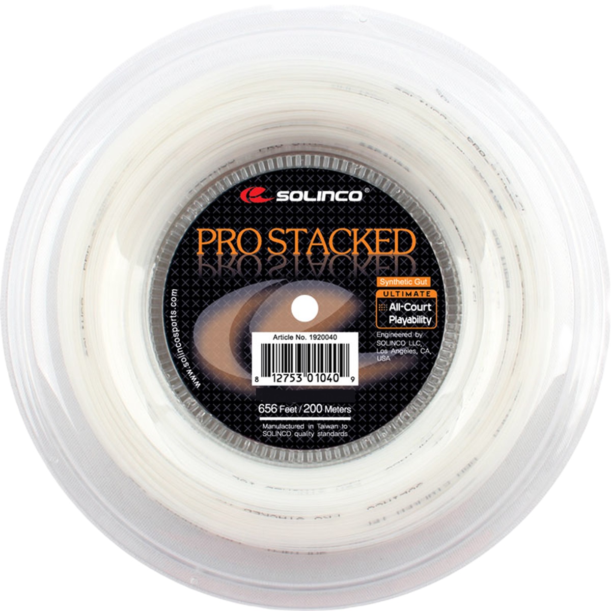 Solinco Pro Stacked 15L Tennis String (Reel)