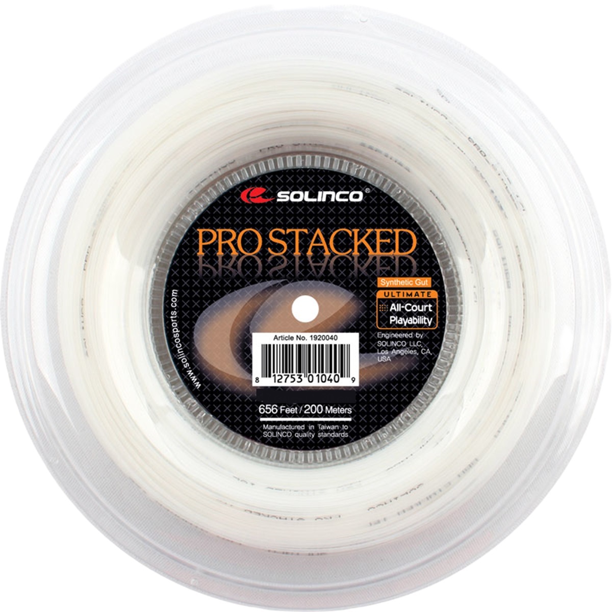 Solinco Pro Stacked 16g Tennis String (Reel)