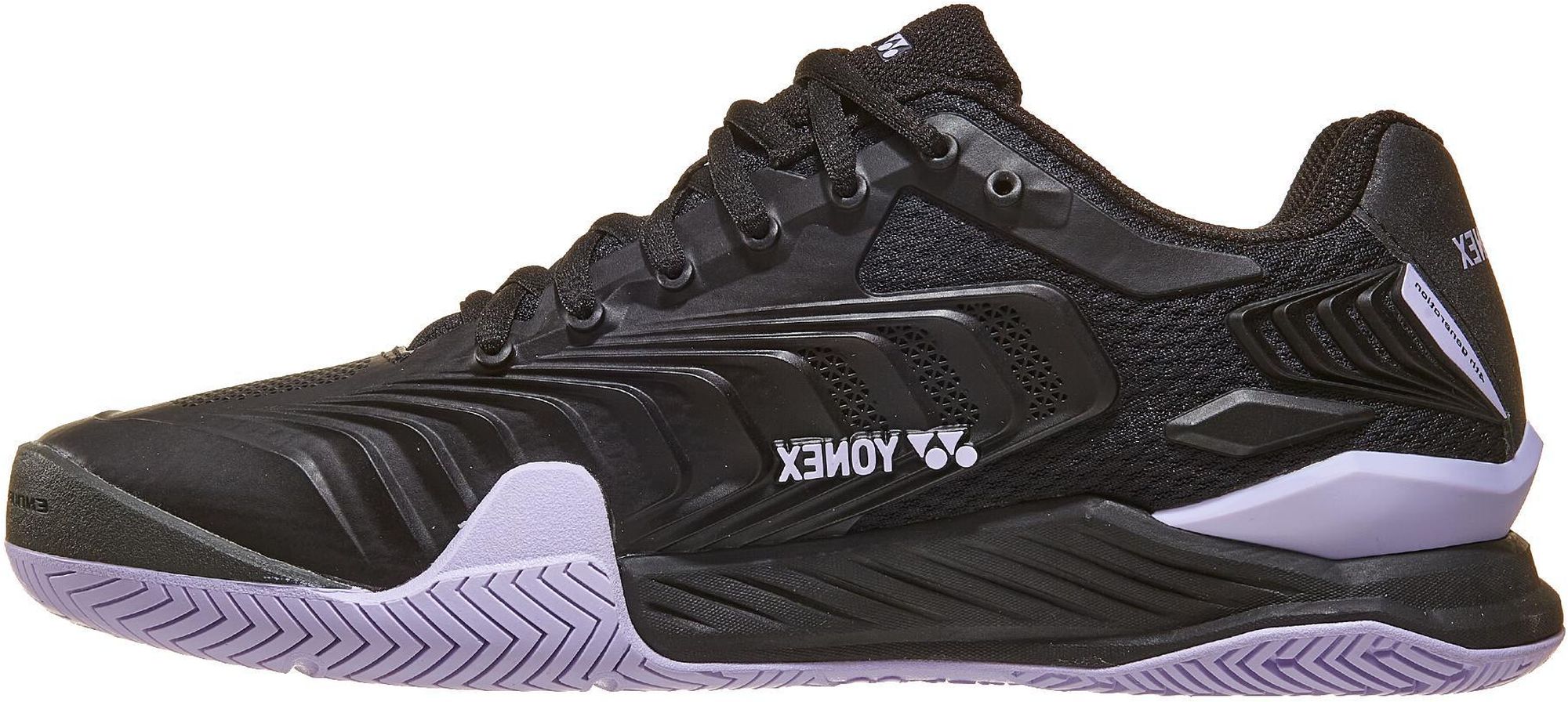 Yonex Men's Power Cushion Eclipsion 4 Tennis Shoes (Black/Purple)