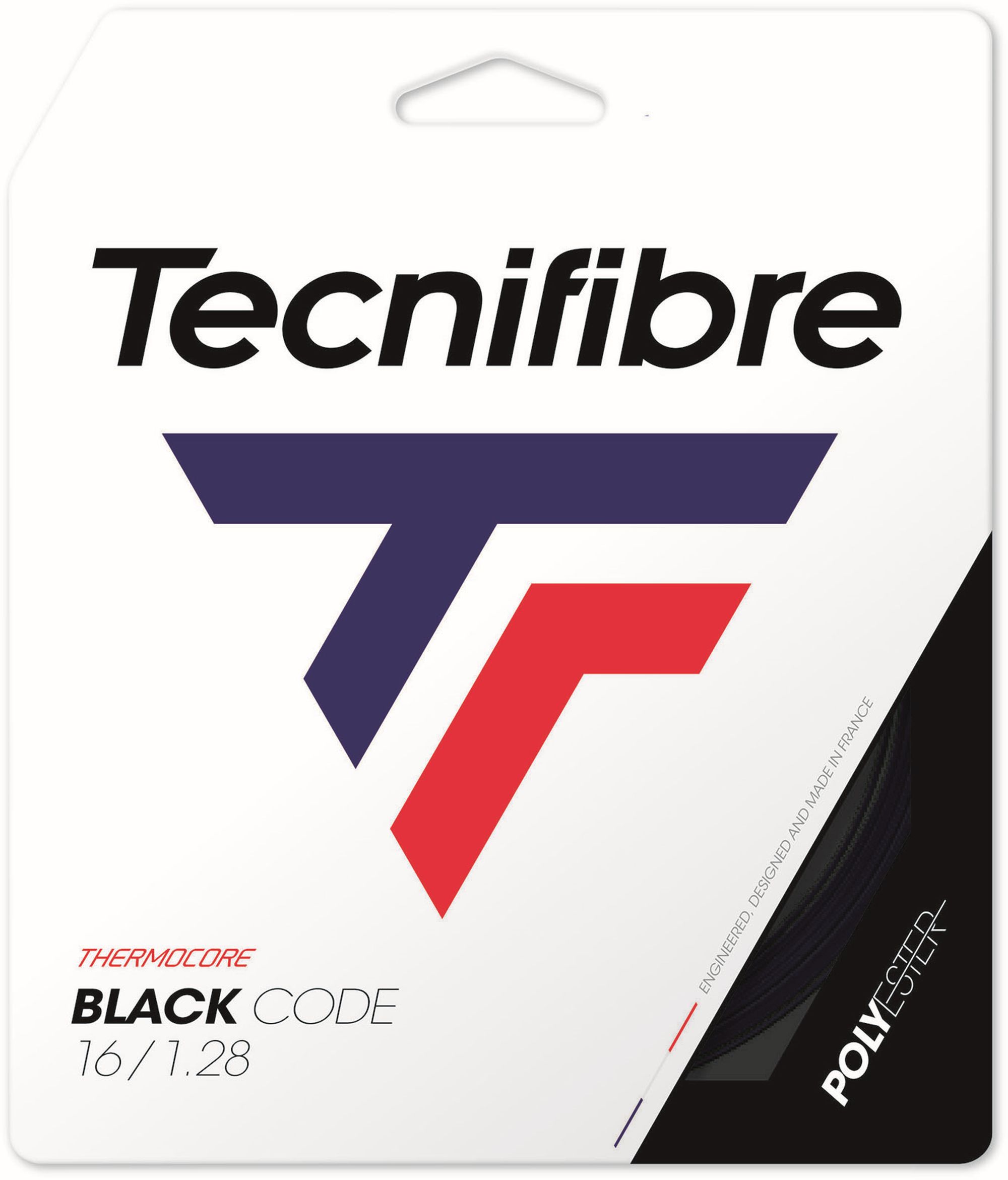 Tecnifibre Black Code 16g Tennis String (Set)