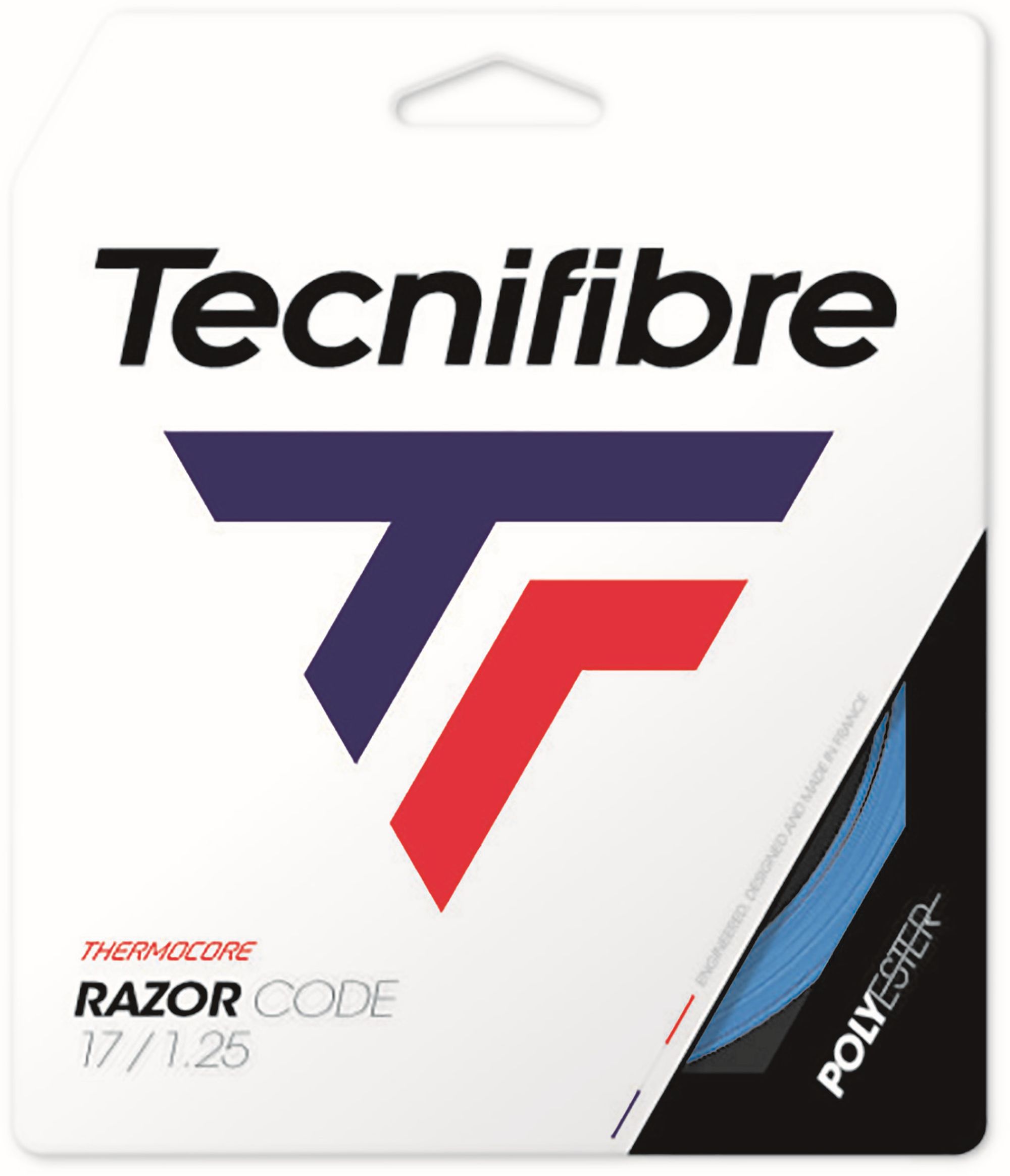 Tecnifibre Razor Code Blue 17g Tennis String (Set)