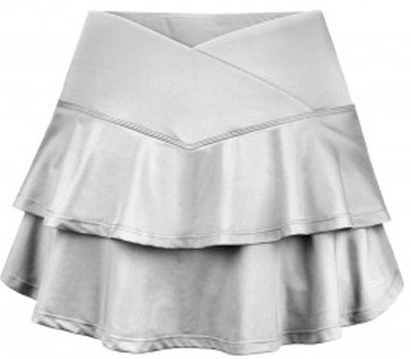 DUC Elevate Women's Tennis Skort (Silver Light)