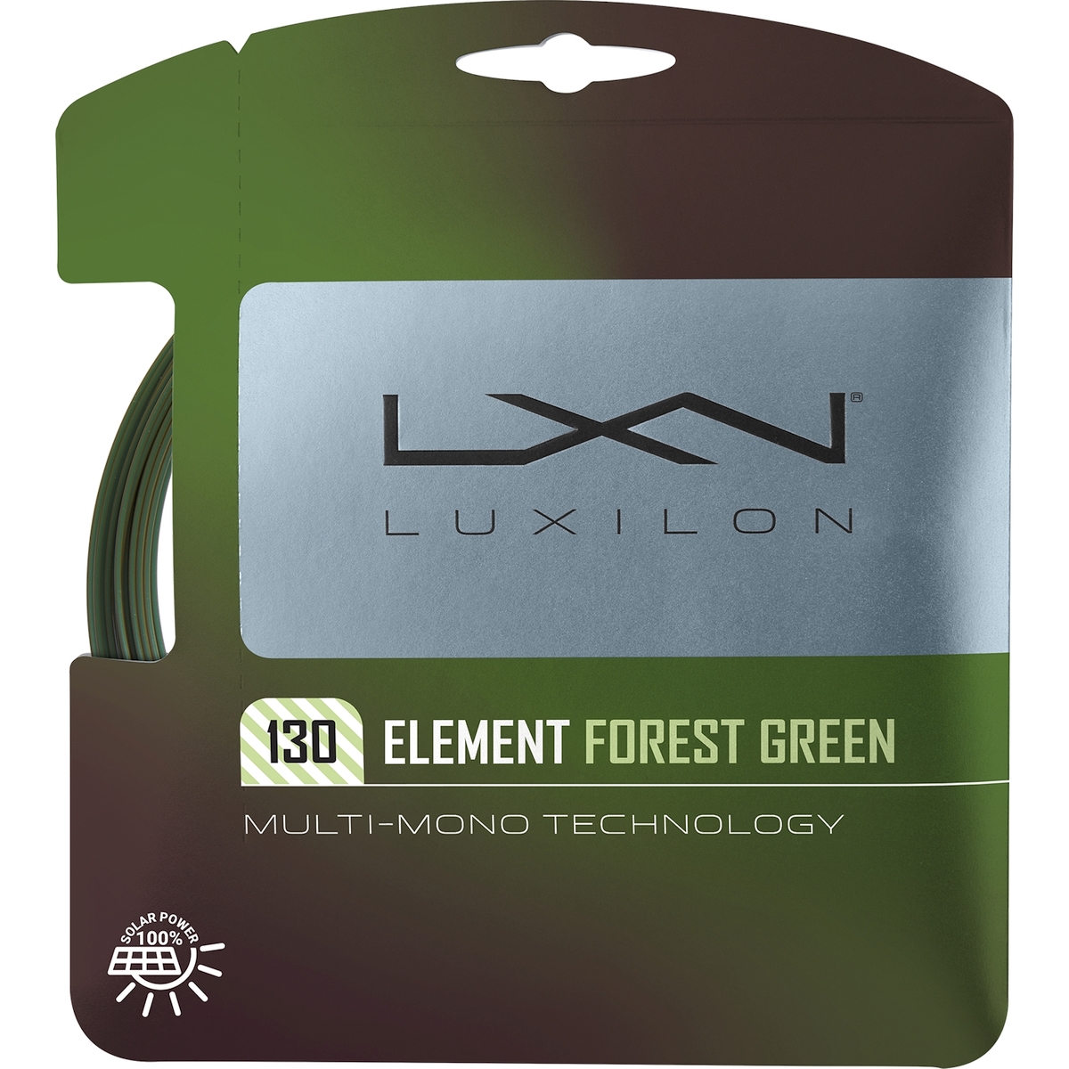 Luxilon Element 130 Forest Green Tennis String (Set)