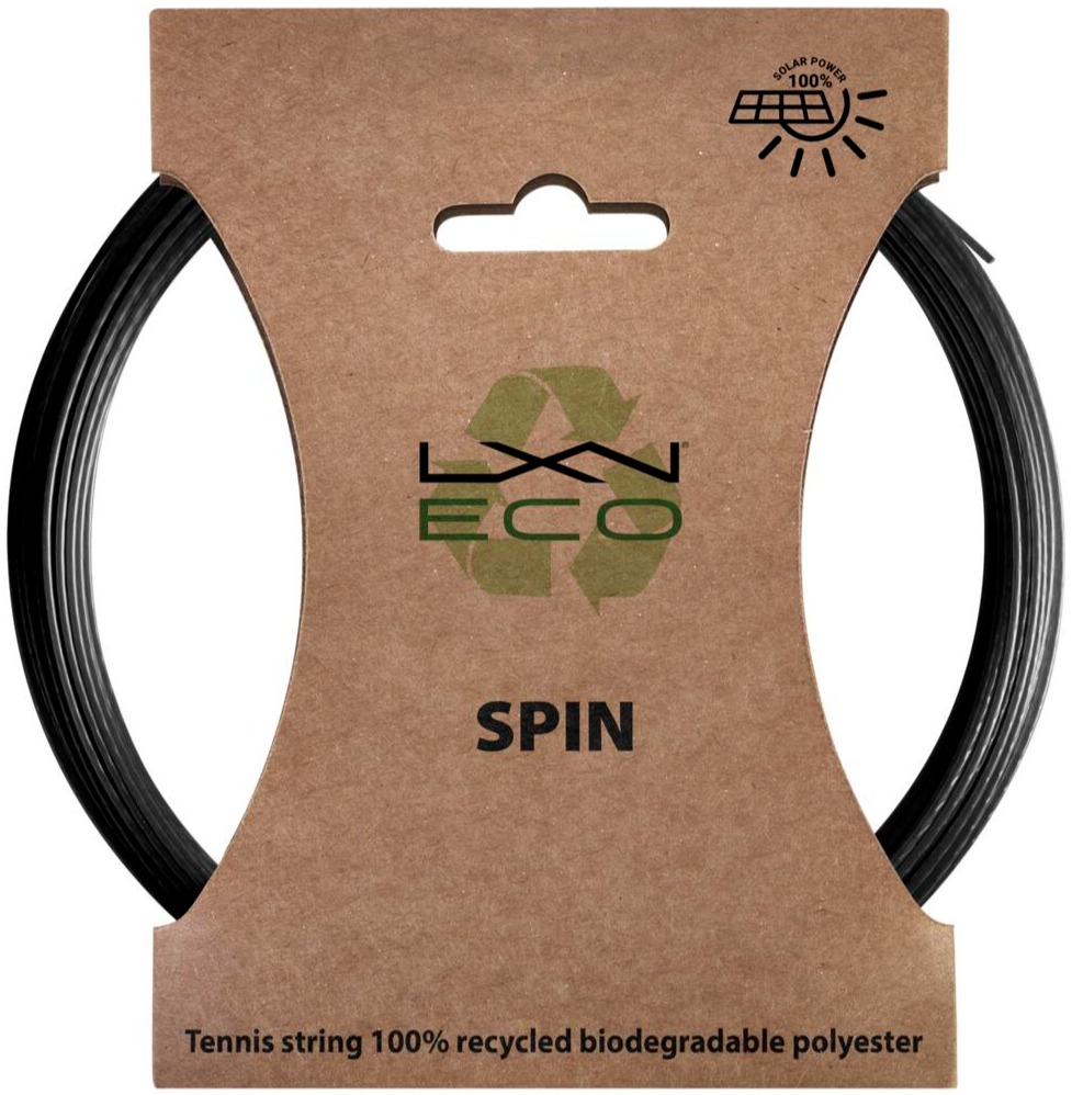 Luxilon Eco Spin 125 Black Tennis String (Set)