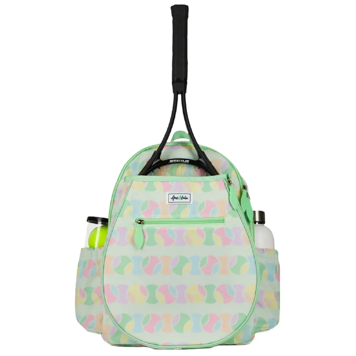 Ame & Lulu Junior Love Tennis Backpack (Cotton Candy)