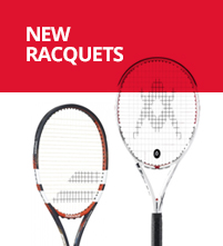 Red, White & Blue Tennis Racquets