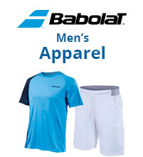 New Babolat Performance Men's Tennis Apparel