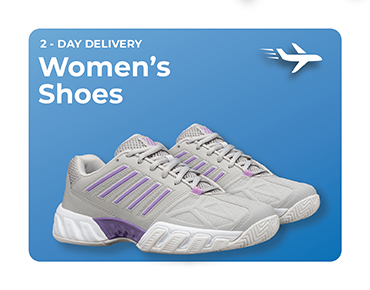 Guaranteed Two Day Delivery Women's Tennis Shoes