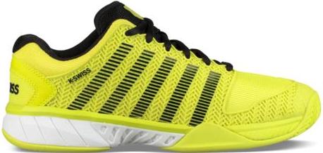 K-Swiss Men&amp;apos;s Hypercourt Express Tennis Shoes (Neon Yellow/Black/White)