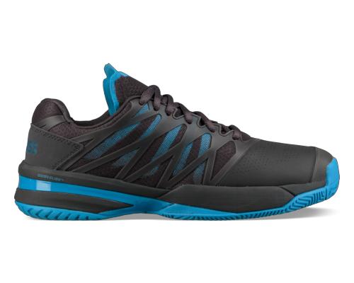 K-Swiss Men&amp;apos;s UltraShot Tennis Shoes (Magnet/Malibu Blue)