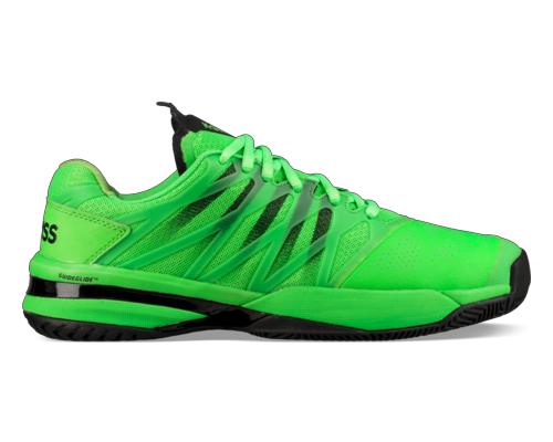 K-Swiss Men&amp;apos;s UltraShot Tennis Shoes (Neon Lime/Black)