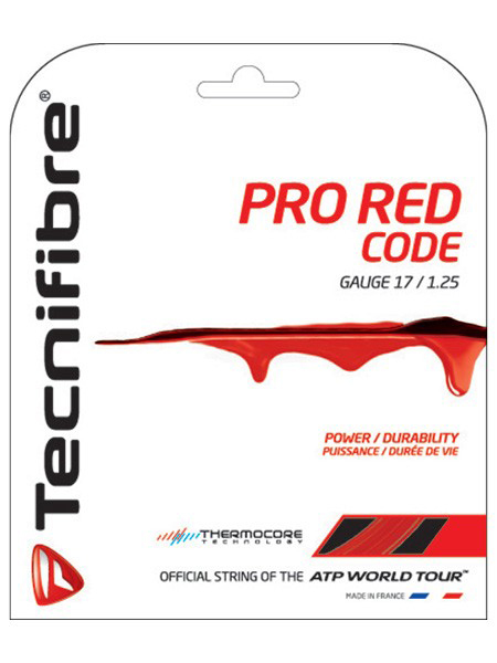 Tecnifibre Pro Red Code 17g Tennis String (Set)