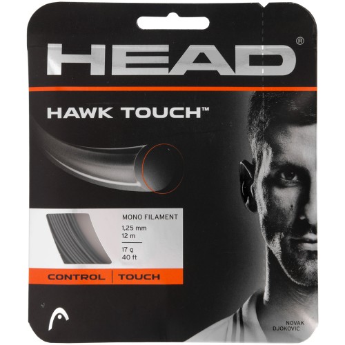 Head Hawk Touch 17g Tennis String, Red (Set)