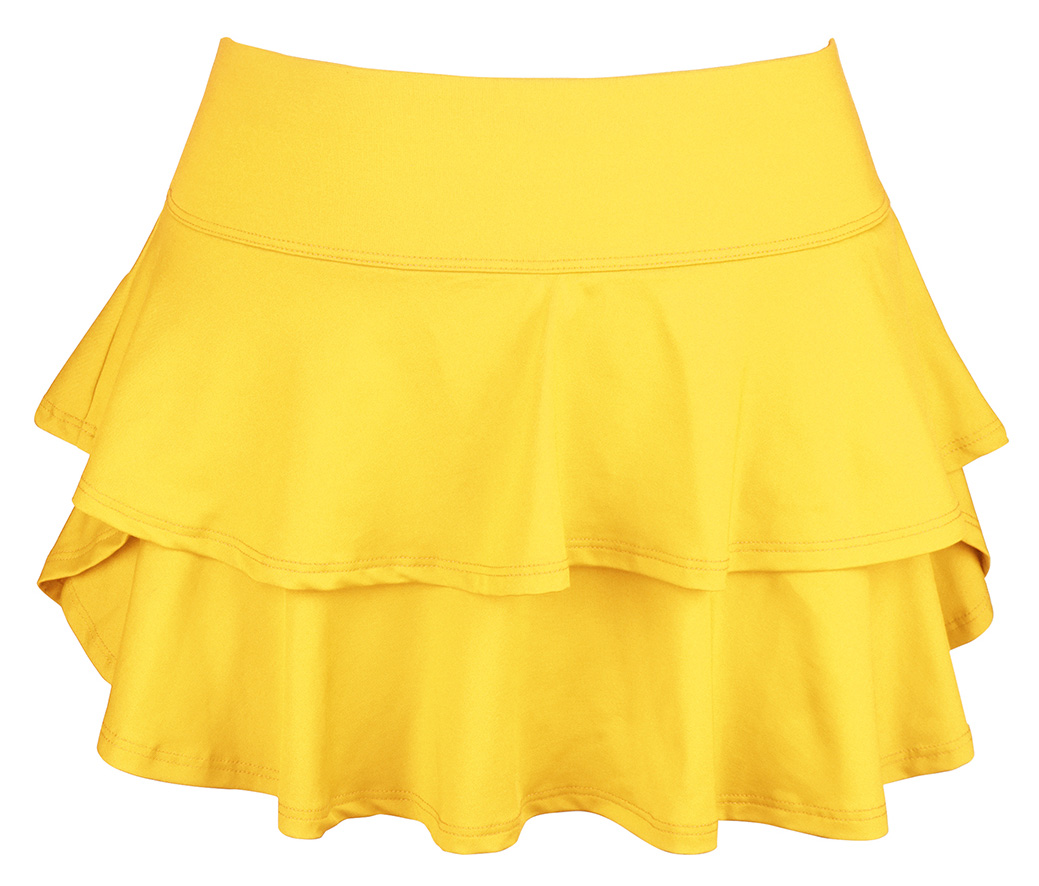 DUC Belle Women&amp;apos;s Tennis Skirt (Gold)