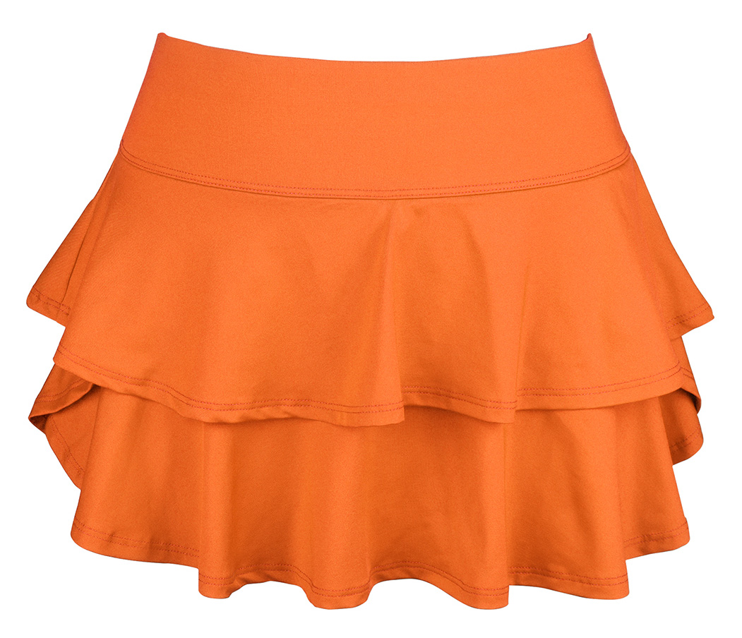 DUC Belle Women&amp;apos;s Tennis Skirt (Orange)