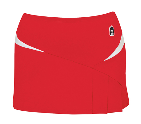 DUC Compete Women&amp;apos;s Skirt w/ Power Tights (Red)