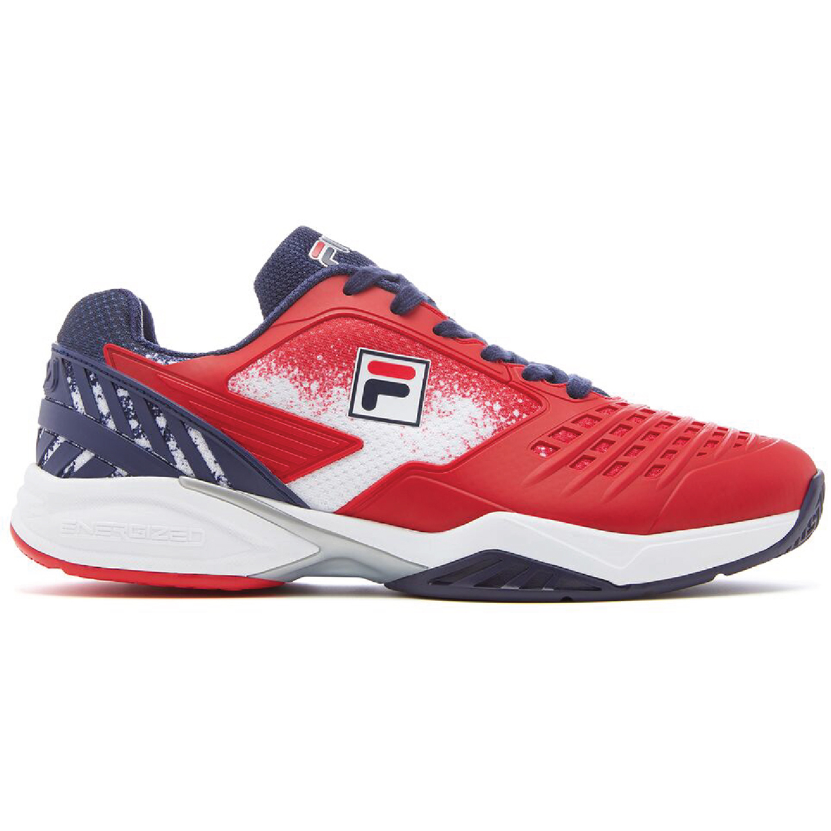 Fila Men's Axilus 2 Energized Limited Edition US Open Tennis Shoes (Red ...