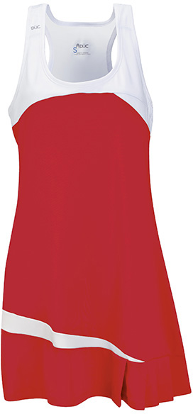 DUC Fire Women&amp;apos;s Tennis Dress (Red)