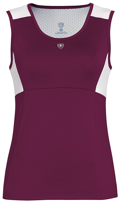 DUC Look-Out Women&amp;apos;s Tank (Maroon/ White)