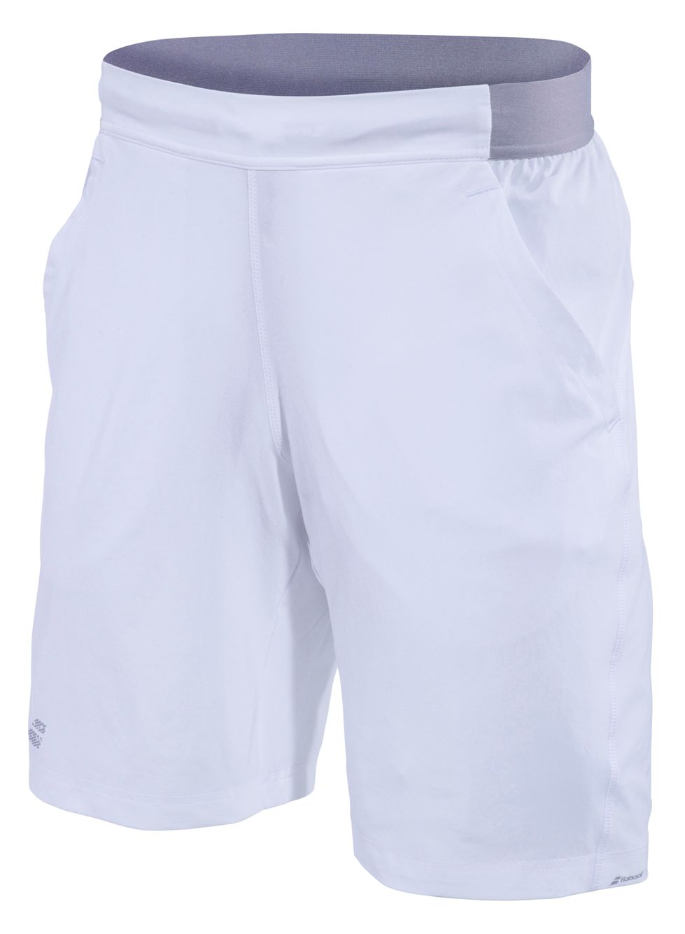 Babolat Men's Performance XLong 9 Inch Tennis Short (White/White) - Do ...
