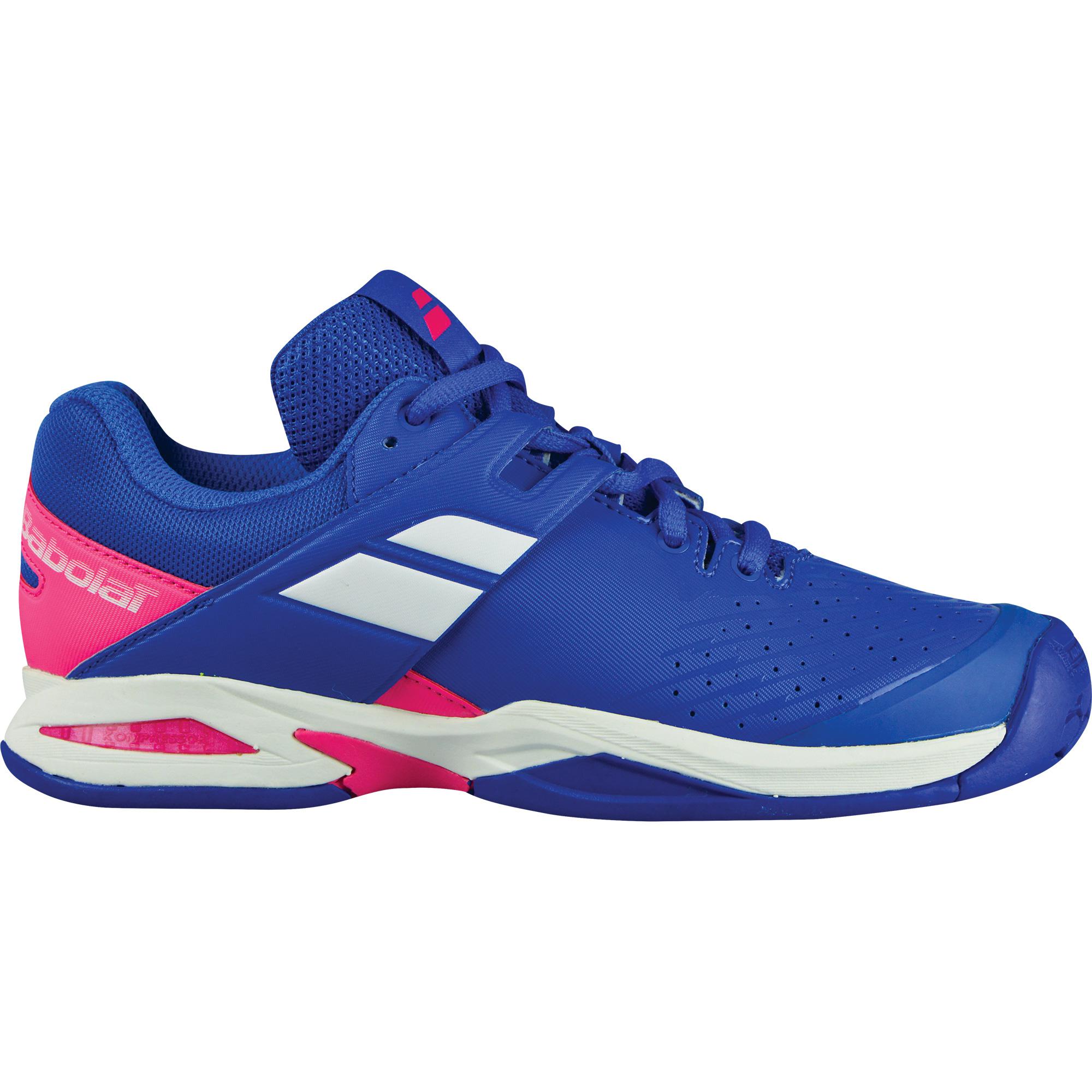 Babolat Propulse All Court Junior Tennis Shoes (Princess Blue/Fandango Pink)