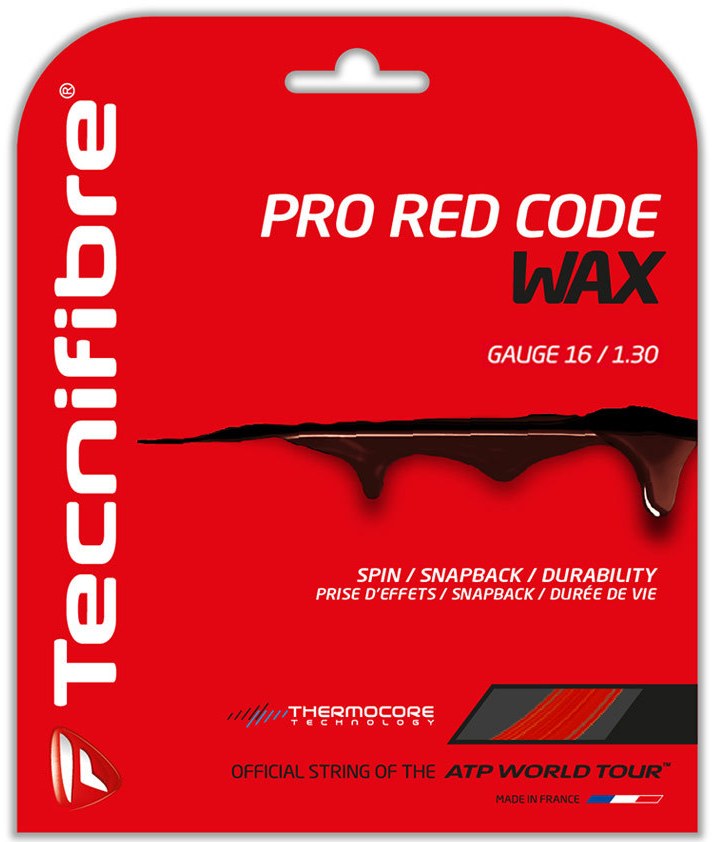Tecnifibre Pro Red Code Wax 16g Tennis String (Set)