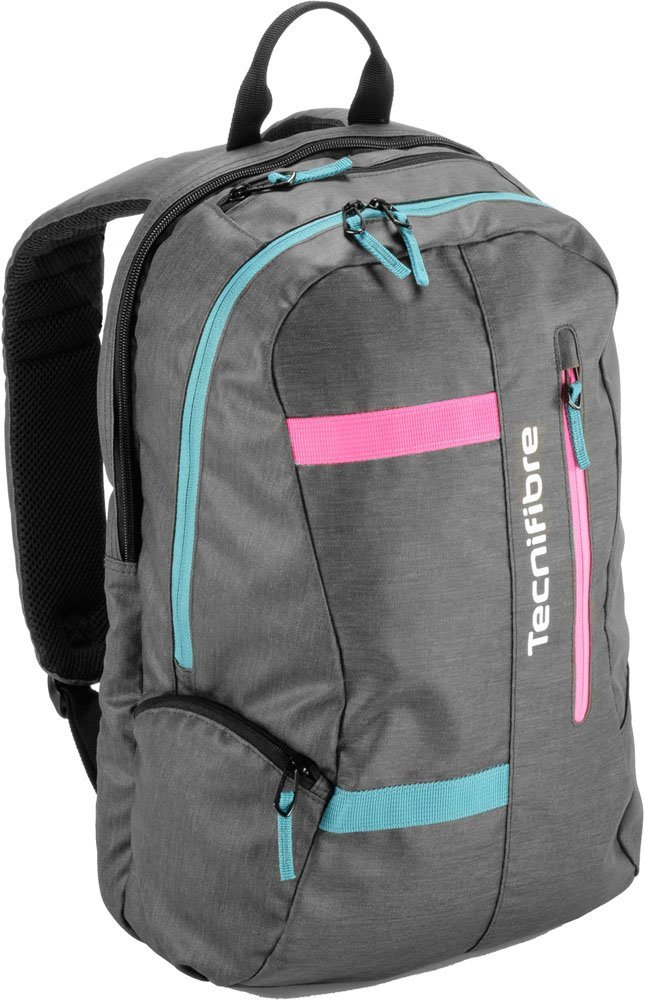 Tecnifibre T.Rebound Tennis Racquet Backpack (Grey/Pink/Teal)