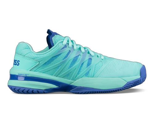 K-Swiss Women&amp;apos;s Ultrashot Tennis Shoes (Aruba Blue/Dazzling Blue)