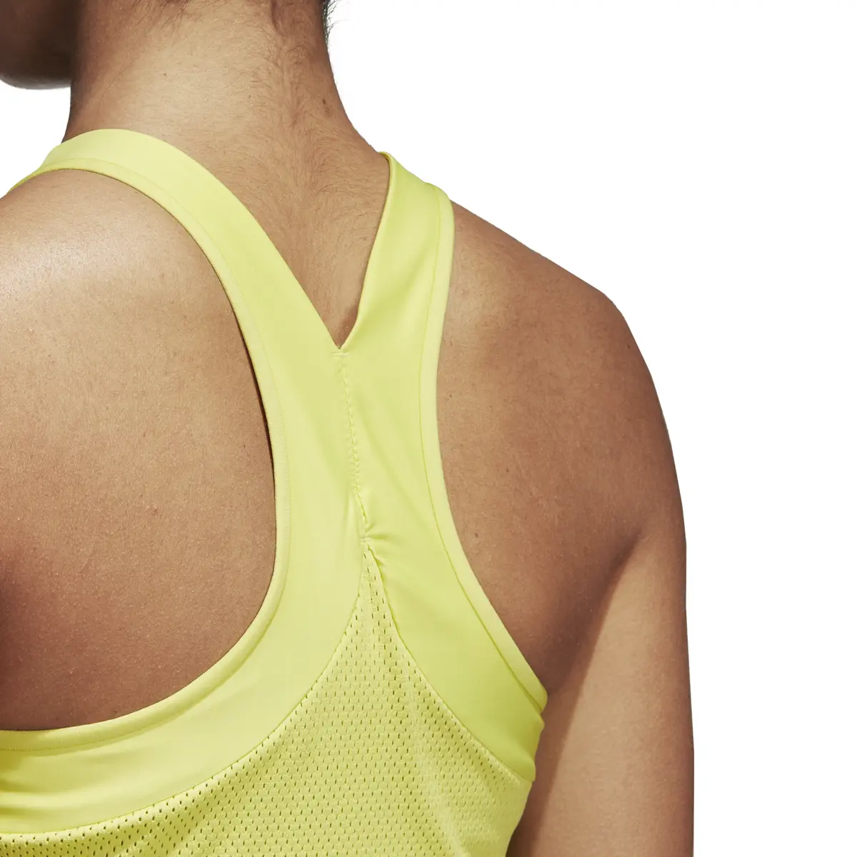 Adidas Women's by Stella McCartney Barricade Tennis Tank (Aero Lime)