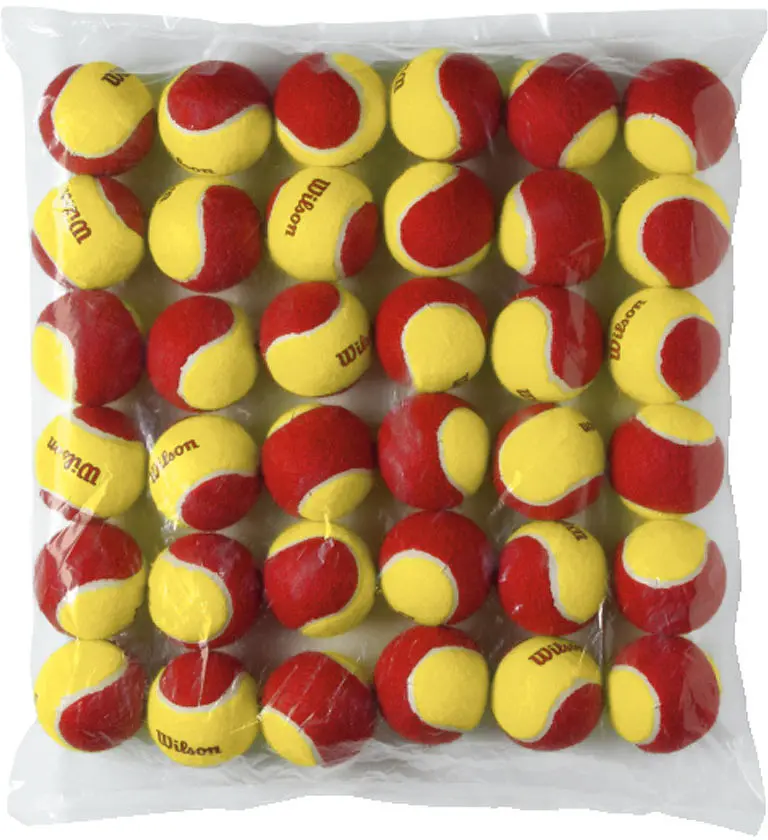 Wilson US Open Red Felt Ball Pack (36 Balls)