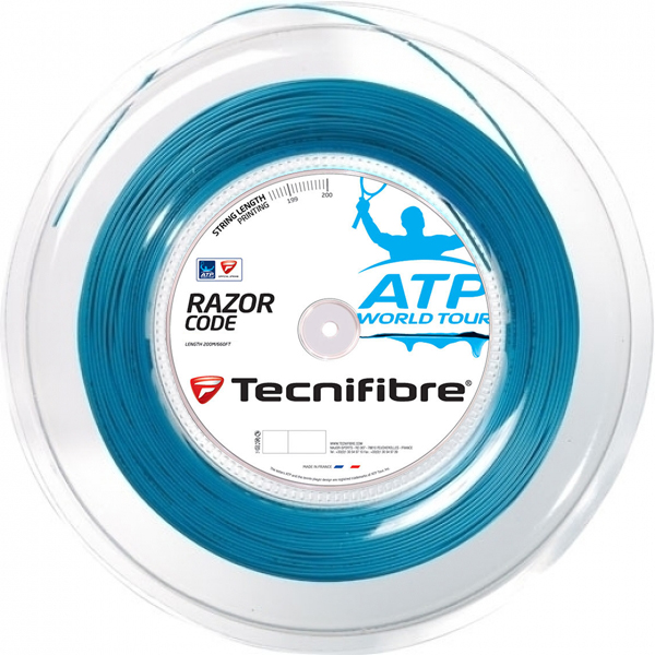 Tecnifibre Razor Code Blue 17g Tennis String (Reel)