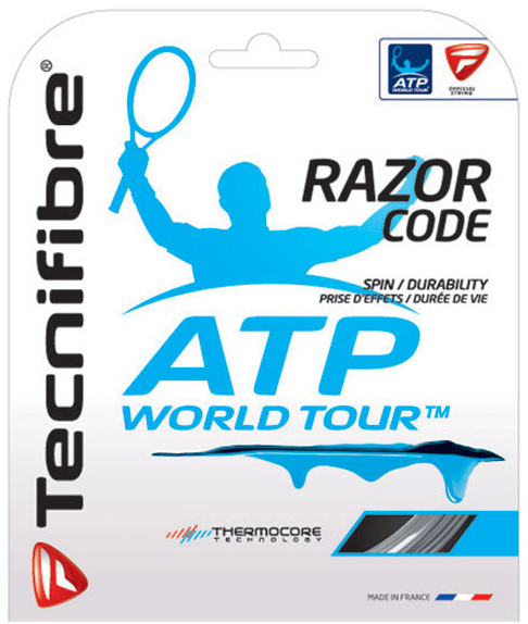 Tecnifibre ATP Razor Code Carbon 17g Tennis String (Set)