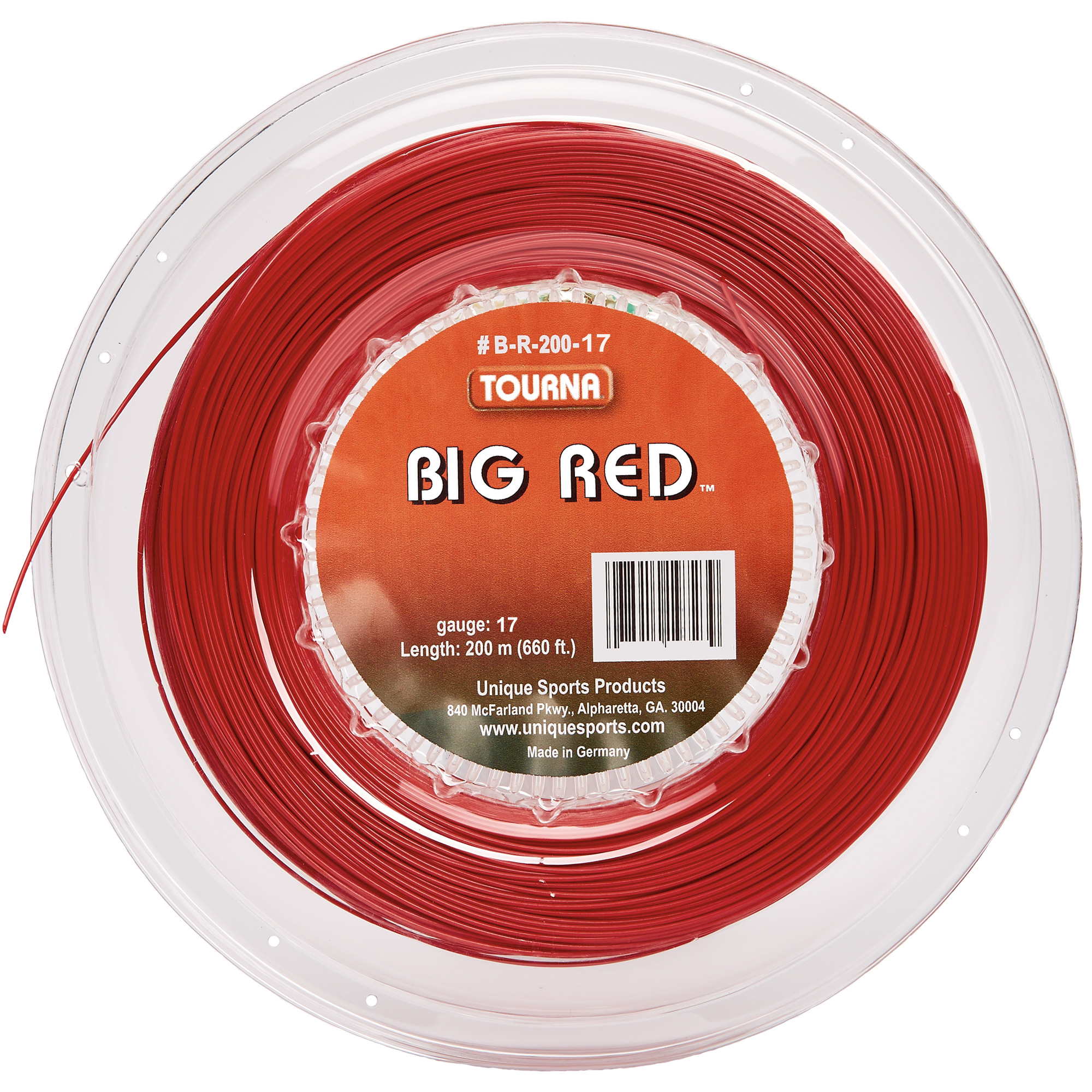 Tourna Big Red 18g Tennis String (Reel)