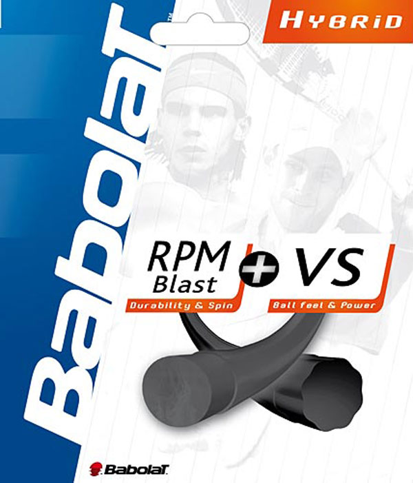 Babolat Hybrid RPM Blast 17g/ VS Gut 16g (Set)