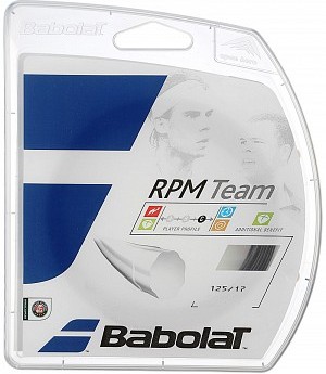 Babolat RPM Team 16g Tennis String Set (Black)