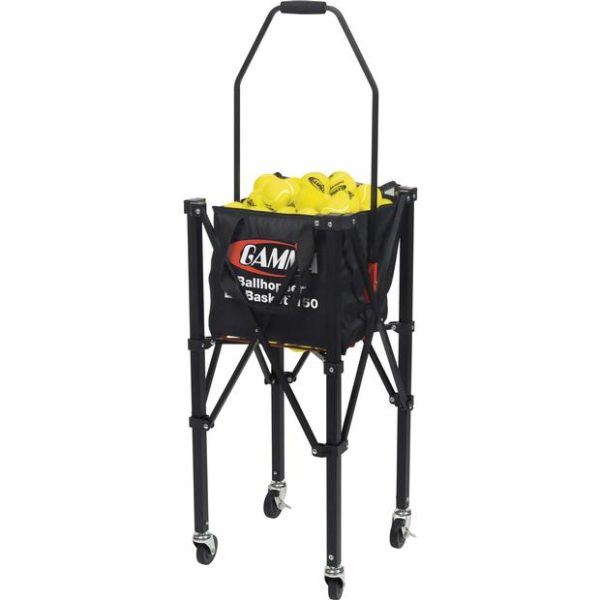 Gamma EZ Travel Cart 150 + EZ Basket 150 Tennis Balllhopper Combo