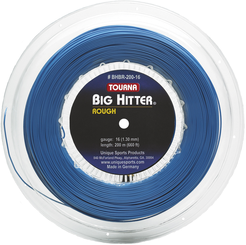 Tourna Big Hitter Blue Rough 16g Tennis String (Reel)