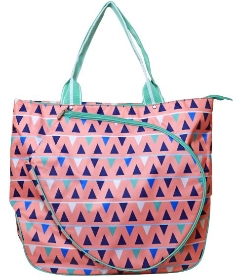 All For Color Sand Castles Tennis Tote