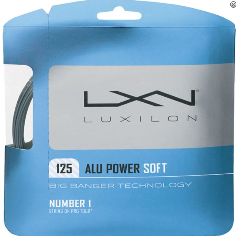 Luxilon ALU Power Soft 125 16L Tennis String (Set)
