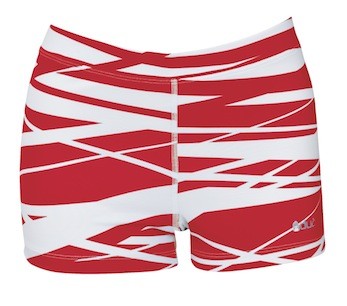 DUC Dive 2.5 Women&amp;apos;s Compression Shorts (Red)