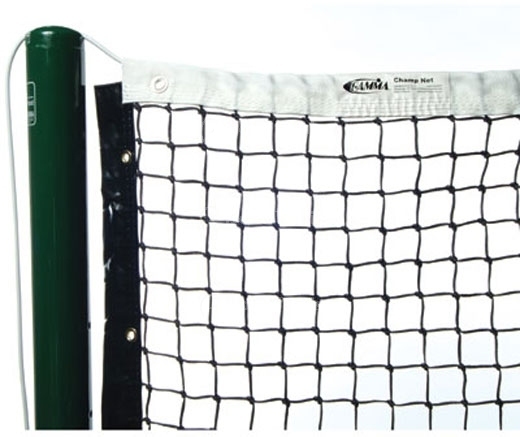 Gamma 3.0mm Champ Tennis Net w/ Polyester Headband