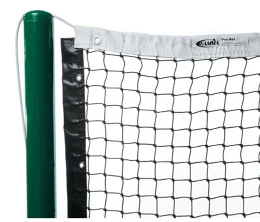 Gamma 2.8mm Pro Tennis Net w/ Polyester Headband