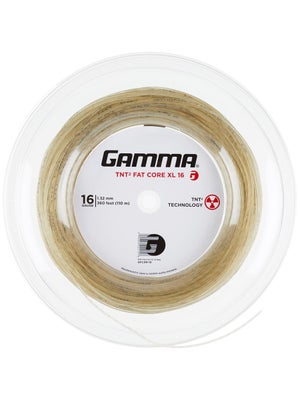 Gamma TNT2 Fat Core XL 16g Tennis String 360' (Reel)