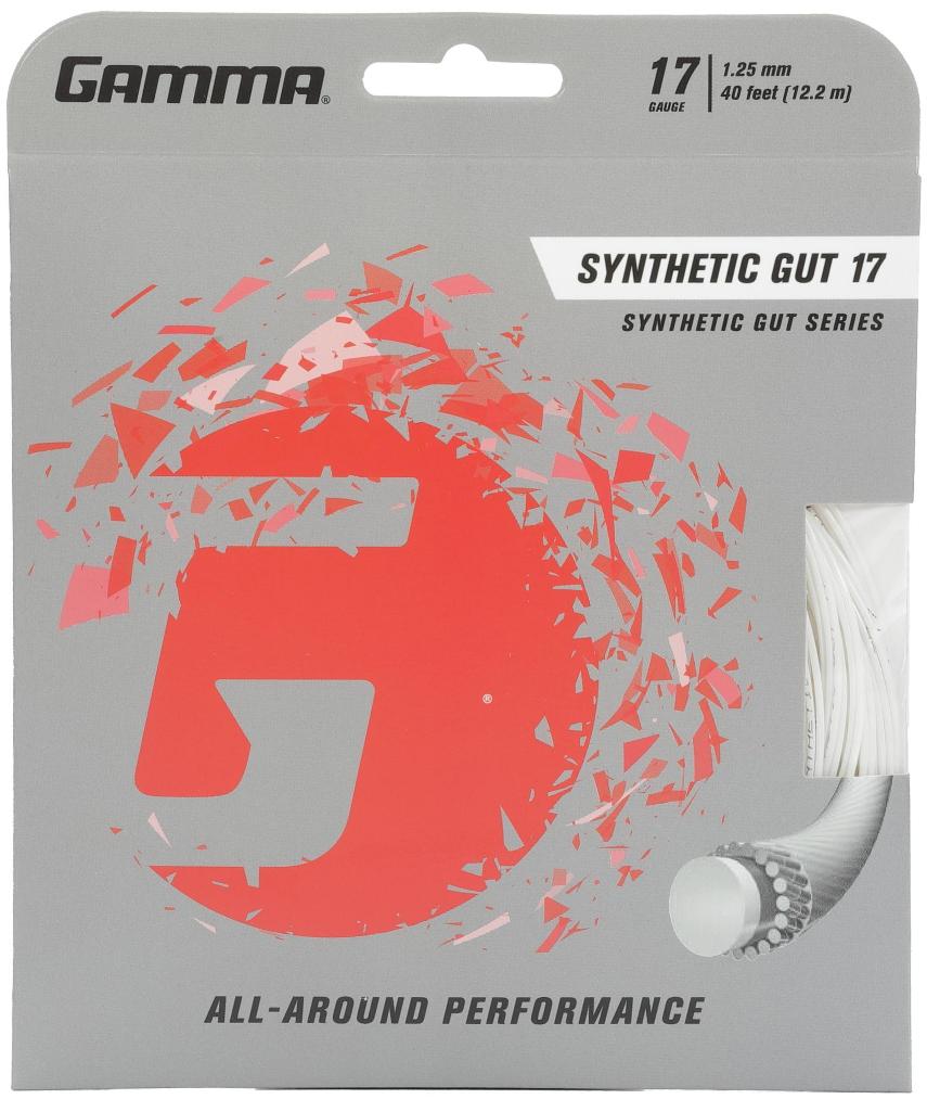 Gamma Synthetic Gut 17g Tennis String (Set)