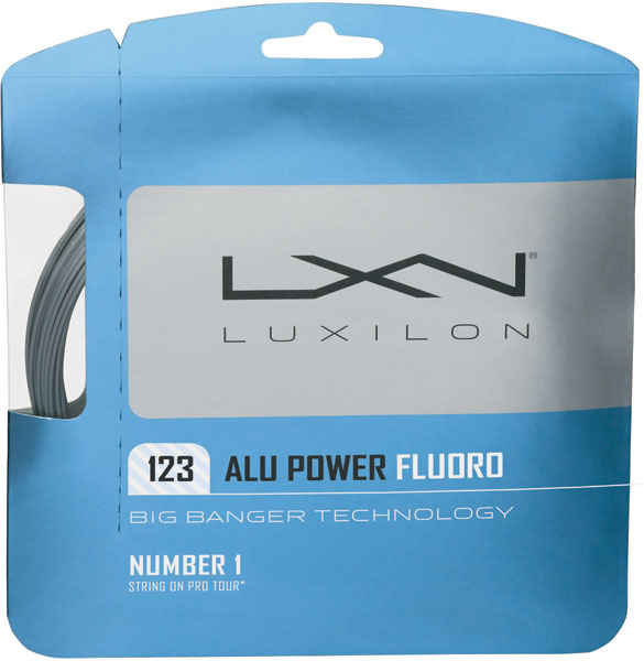 Luxilon ALU Power 123 Fluoro 17g Tennis String  (Set)