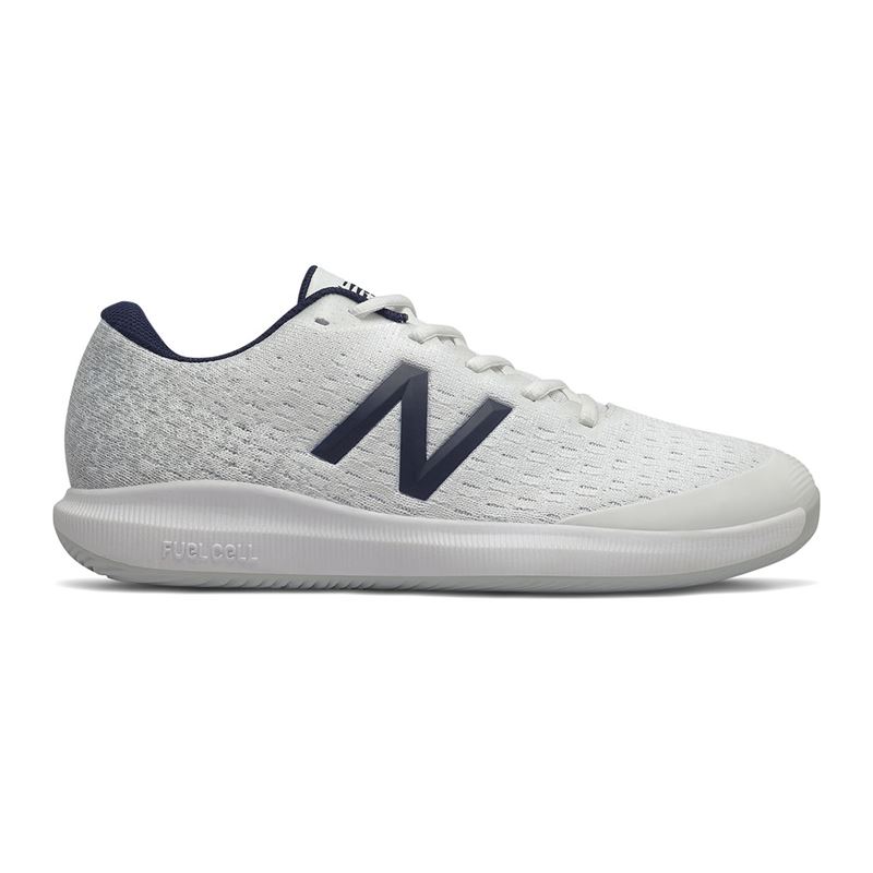 New Balance Men&amp;apos;s MCH996W4 (D) Tennis Shoes (White/Grey)