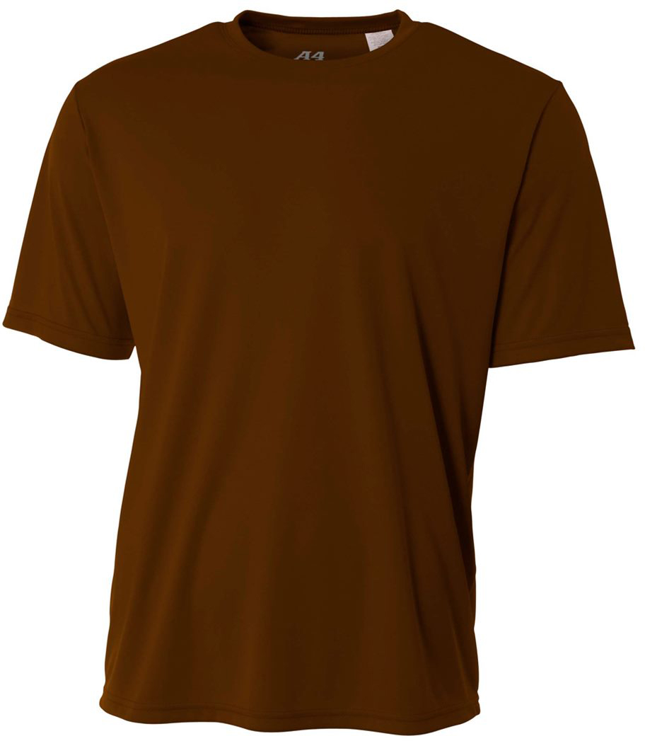 A4 Men's Performance Crew Shirt (Brown)